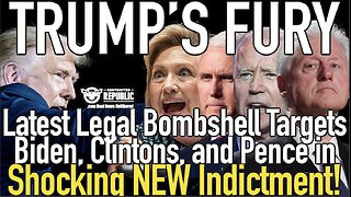 Trump's Fury! Latest Legal Bombshell Targets Biden, Clintons, and Pence in Shocking NEW Indictment!