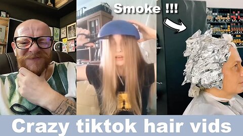 Hairdresser reacts to TikTok Hair Vids - Hair Buddha Hair Fails
