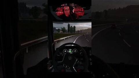 ETS2 Close Call in #eurotrucksimulator2 #shorts