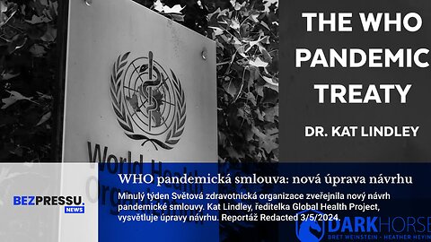 WHO pandemická smlouva: nová úprava návrhu