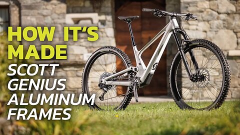 How To Make Aluminum Mountain Bike - Scott Genius Alloy #mtb #loamwolf