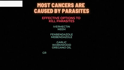 PT - thePM discute como os parasitas causam a maioria dos tipos de câncer e como matar os parasitas