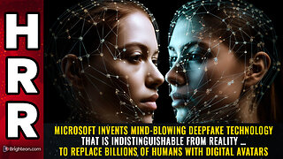 Microsoft invents mind-blowing deepfake technology that is indistinguishable from reality...