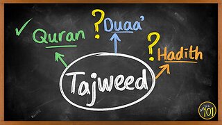 Can you apply tajweed on duaa' or Hadith? Arabic101