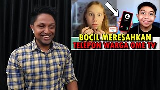 Heriss Skuyy | BOCIL MERESAHKAN TELEPON & H4CK HP CEWEK BULE DI OME TV INTERNASIONAL 😱😱 REACTION