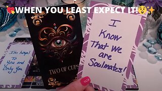 💘WHEN YOU LEAST EXPECT IT!😲✨RIGHT PERSON, RIGHT PLACE AT THE RIGHT TIME🪄💘COLLECTIVE LOVE TAROT ✨