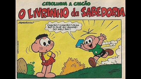 Cebolinha&Cascão em-O livrinho da sabedoria | Gibis do Rapha 2