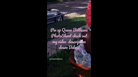 Black Girl Pin up Girl Photo Shoot 🫖 Tea Party Pin up Queen Bethiana