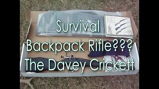 The Davey Crickett Youth/Survival Rifle .22 LR L S