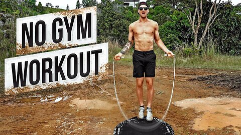 No Gym? Do This Jump Rope Workout ANYWHERE!