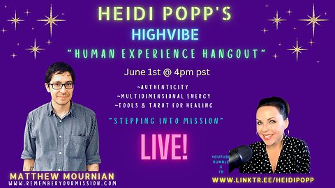 HIGH VIBE HANGOUT with Matthew Mournian