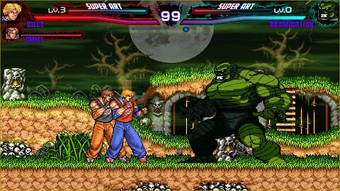 Mugen: Billy & Jimmy Dragon vs Abomination