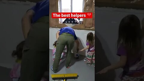 Kids are the best helpers!