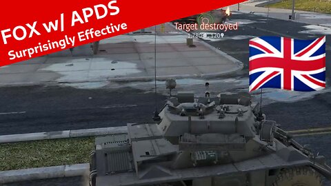 A Real Blast for your Enemies ~ The 🇬🇧 Fox with APDS! [War Thunder Gameplay]