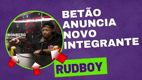 Betão anuncia mais novo integrante da equipe Ironberg Rudboy