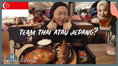 Kalian team kuliner Thai atau Jepang? Tomyum vs Saba Fish food vlog at Northshore Plaza 2 Cantine.