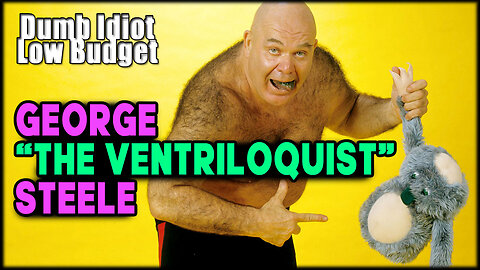 GEORGE "THE VENTRILOQUIST" STEELE | funny voiceover | Wrestling Promos