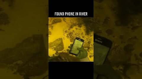 I found a Lost Phone in the river bottom