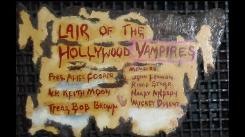 Hollywood Vampires and Cattle Mutilations