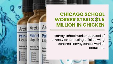 Chicago school worker steals $1.5 Million in chicken wings…