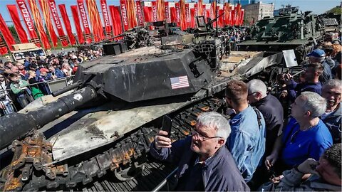 Russia flaunts Western military hardware captured in war in Ukraine