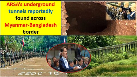 ARSA’s underground tunnels reportedly found across Myanmar-Bangladesh border