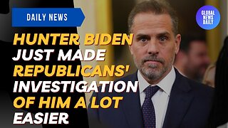 Hunter Biden Just Made Republicans' Investigation Of Him A Lot Easier