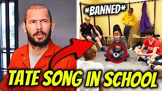 Andrew Tate Fans Play Theme Song At School