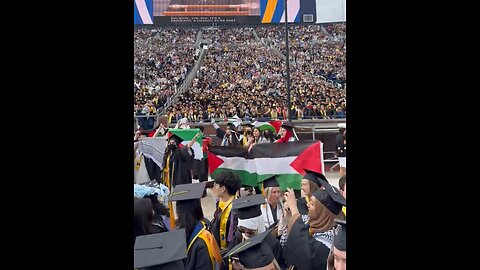 Pro Hamas Protesters Ruin Univ of Michigan's Commencement Ceremony