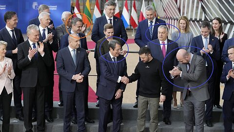 Not only Orban refused to applaud Zelensky in a joint photo of EU "leaders"