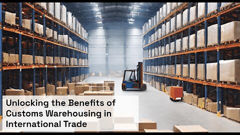 Unlocking the Secrets of Customs Warehousing: Importing Without the Cost!