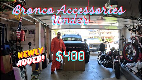 2021 - 2024 Ford Bronco | Off-Road Brush Nudge Push Bull Bar Guard | Direct Bolt-On Installation