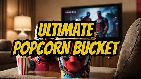 Get Ready to Claw Your Way Through Movie Night with Deadpool and Wolverine Popcorn Bucket!