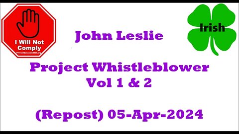 Project Whistleblower Vol 1 and 2 05-Apr-2024