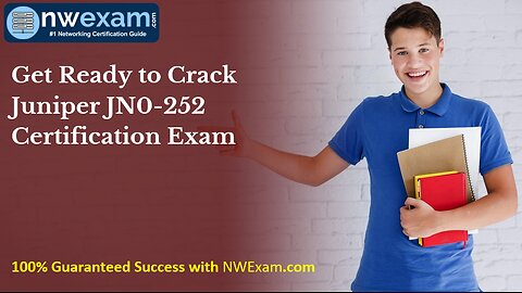Get Ready to Crack Juniper JN0-252 Certification Exam