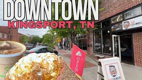 Downtown Kingsport TN, Crumbum, A Tiramisu Latte & a Crazy Good Croissant!