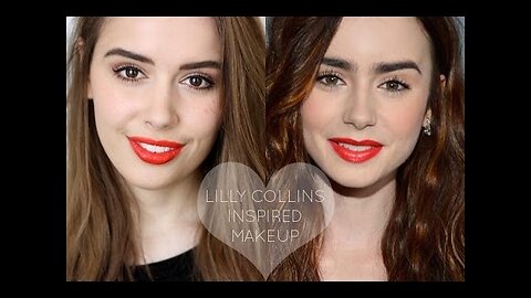 Lily Collins Inspired Makeup