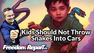 KID THROWS SNAKE INTO A WOMAN'S CAR, GETS HIS ASS KICKED!
