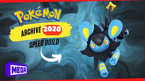 Luxio Pokémon Mega Construx Speed Build
