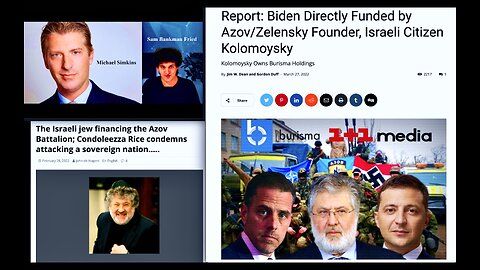 FTX Michael Simkins Expose Biden Burisma Holdings Funded By Kolomoysky Israeli Neo Nazi Azov Founder
