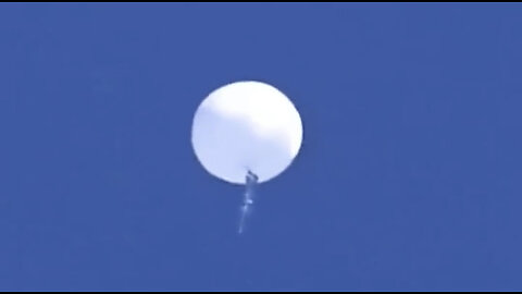 Incredible HD footage of the Chinese surveillance balloon being shot down