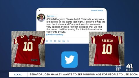 Chiefs fan returns jersey lost at AFC Championship game