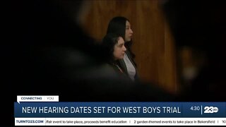 New hearing dates set for West Boys trial