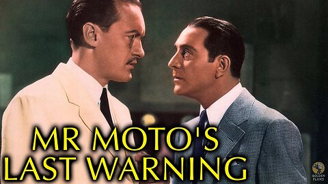 Mr Moto's Last Warning 1939 Colorized