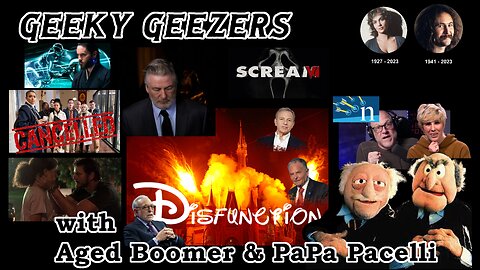 Geeky Geezers - TRON 3 moving forward, Scream VI trailer released, Alec Baldwin to be charged