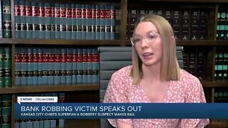 Bank Robbing Victim Speaks Out