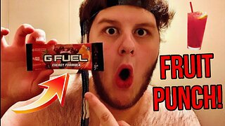 G Fuel Fruit Punch Packet REVIEW!