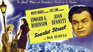Scarlet Street (1945 Full Movie) | Mystery/Noir | Summary: A man in mid-life crisis befriends a young woman, though her fiancé persuades her to con him out of the fortune they mistakenly assume he possesses.