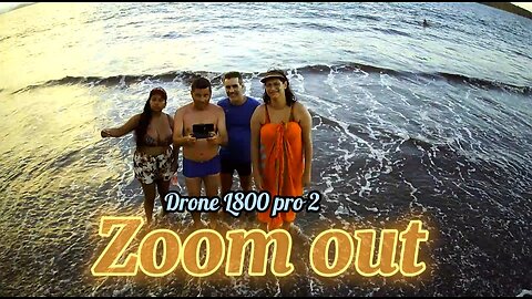 Zoom out com o drone L800 pro 2