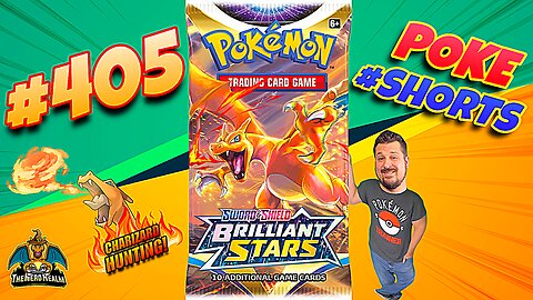 Poke #Shorts #405 | Brilliant Stars | Charizard Hunting | Pokemon Cards Opening